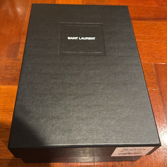 Saint Laurent women’s Dune Slingback Pump size 40 color burnished wood - Picture 2 of 12